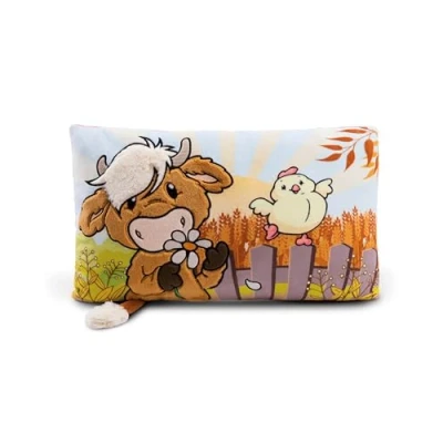 Abbildung von Nici Kuscheltier Kissen Hochlandrind McMooray &amp; Küken Eggwina 43 x 25 cm