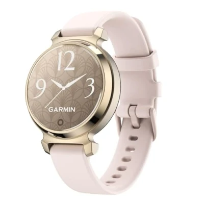 Abbildung von GIOPUEY Armband Kompatibel mit Garmin Lily 2, Weiches Silikon [Verschleißfest] [Atmungsaktiv] Ersatzarmband pink