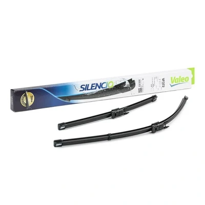 Abbildung von Scheibenwischer Valeo Silencio X.trm, Flat Blade Set 574472 vorne Rahmenlos Top Lock BMW: 3 Cabrio, Coupe, ALFA ROMEO: MiTo