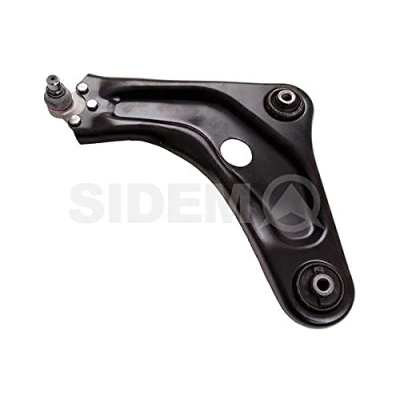 Abbildung von SIDEM 53050 Querlenker unten, Vorderachse links Stahlblech 18 Schubstange PEUGEOT: 301 Limousine, OPEL: Crossland X