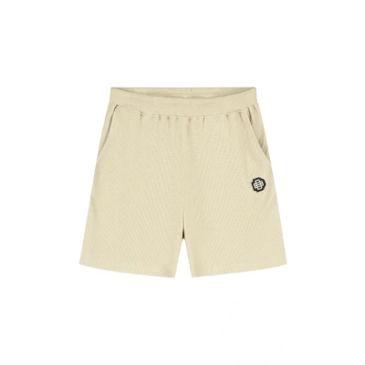 Abbildung von Black Bananas Monogram Waffle Shorts, Herren, Größe: XXL, Beige