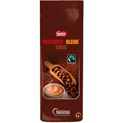 Abbildung von NESTLÉ Partners&#039; Blend Typ Choc, kakaohaltiges Getränkepulver für Automaten, 1er Pack (1 x 1kg Beutel)