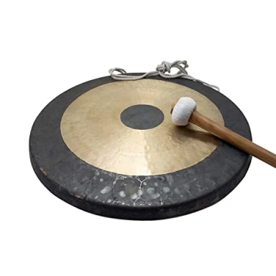Abbildung von Original Tam Gong/Whood Chau Gong 50 cm, toller Klang, inklusiv Holz /Baumwollklöppel 7021