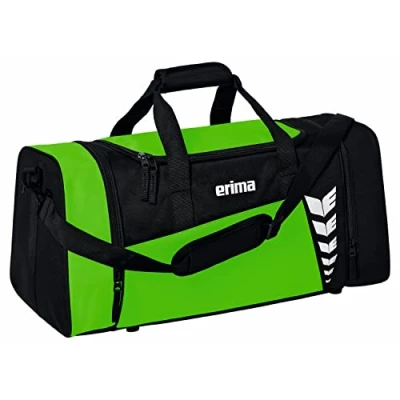 Abbildung von Erima Unisex Six Wings geräumige Sporttasche, Green/schwarz, M