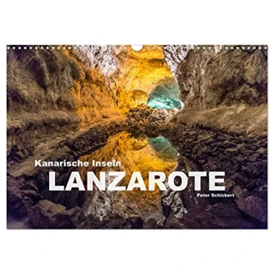 Abbildung von Kanarische Inseln Lanzarote (Wandkalender 2025 DIN A3 quer), CALVENDO Monatskalender