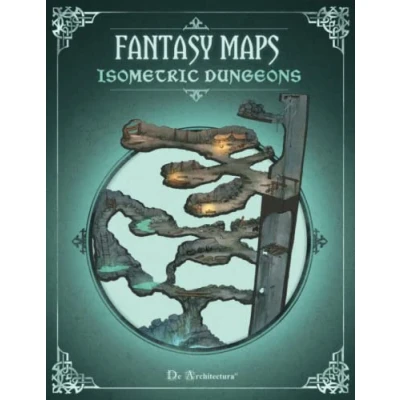 Abbildung von Fantasy Maps Isometric Dungeons: for Game Master Collection of 35 full color Dungeons Tabletop RPG (Tabletop Role Playing Game) (Fantasy RPG)