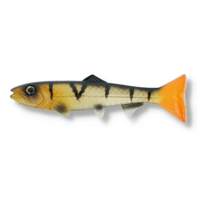 Abbildung von Gummiköder Hostagevalley Troubletail Green Attack UV 14cm