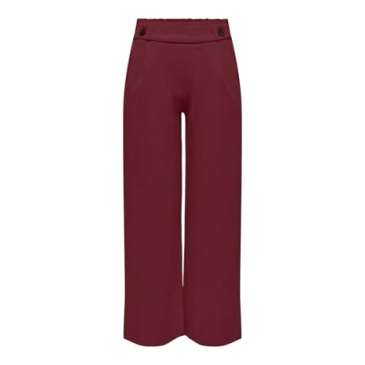 Abbildung von JdY Damen Jdygeggo New Long Pant JRS Noos Breites Bein Culotte, Cabernet, XXL / 34L EU