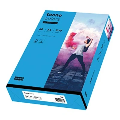 Abbildung von 5 x Inapa Multifunktionspapier tecno colors A4 80 g/qm VE=500 Blatt in