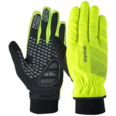 Abbildung von GripGrab Ride Winter Fahrradhandschuhe Winddichte Gefütterte Gepolsterte rutschfeste Warme Thermo Radsporthandschuhe