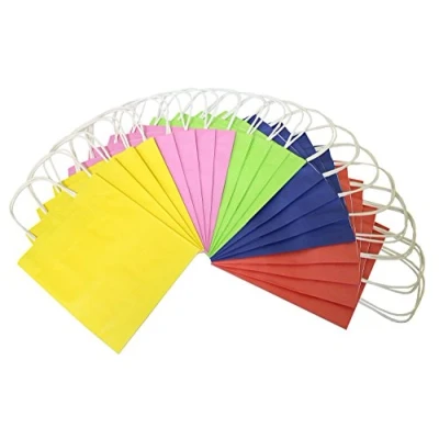Abbildung von Kraft Paper Bags, Assorted Colours