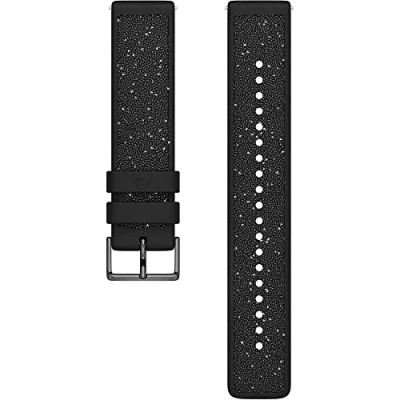 Abbildung von Polar Unisex Erwachsene 20 mm Armband (kompatibel mit Unite, Ignite und Pacer Serie), Schwarz, S/M, 20mm