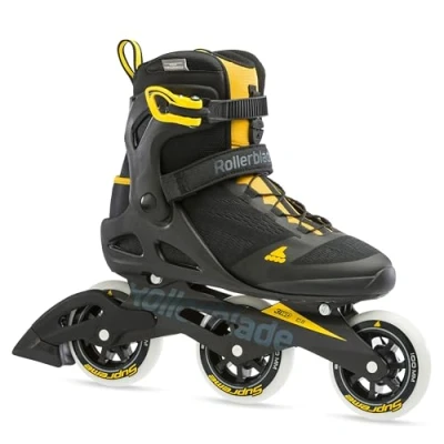 Abbildung von ROLLERBLADE MACROBLADE 100 3WD. SCHWARZ/SAFRAN GELB. 44