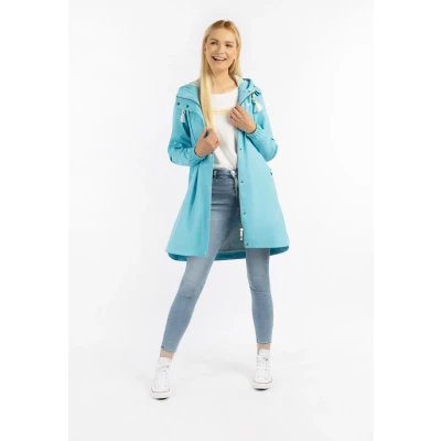Abbildung von Schmuddelwedda Damen Regenmantel S / Dunkles Aqua 100% Polyester