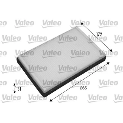 Abbildung von VALEO CLIMFILTER COMFORT 698770 Innenraumfilter Partikelfilter 273 173 25 VOLVO: V70 I, XC70 I Cross Country, 850 Kombi