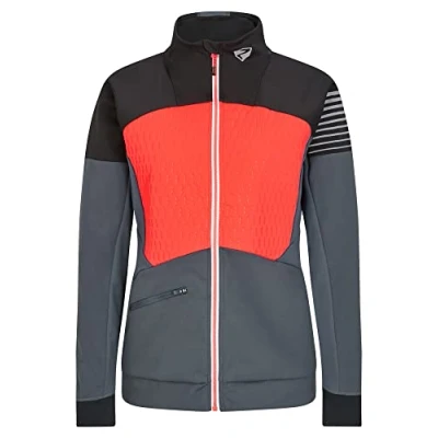 Abbildung von Ziener Damen NORIKA Softshell / Funktions Jacke winddicht, elastisch, PFC frei, hot red, 36