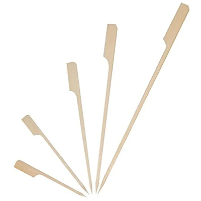 Abbildung von 40 x NatureStar Fingerfood Spieße Bio Flag natur 150mm Bambus VE=250 S