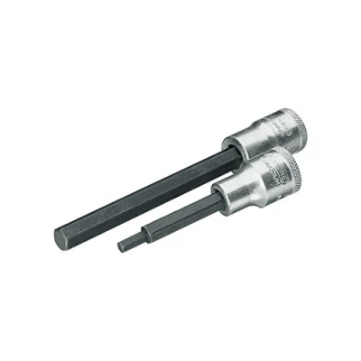 Abbildung von GEDORE 6158620 19 L 14 140 Schraubendrehereinsatz 1/2&#039; 140mm Innen 6 kt mm, x mm