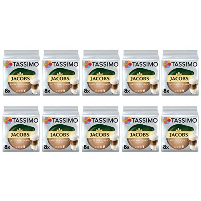 Abbildung von TASSIMO Kapseln Jacobs Latte Macchiato Classico 10x8 Getränke T Discs