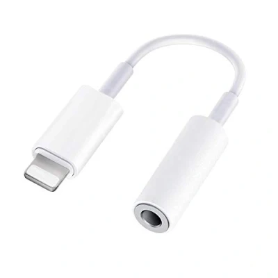 Abbildung von Lightning Kopfhörer Adapter [Apple MFi Zertifiziert] iPhone auf Klinke 3.5 AUX Audio Dongle Kopfhöreranschluss Kompatibel mit 14/13/12/11/XR/X/XS/8/7 Unterstützt alle iOS