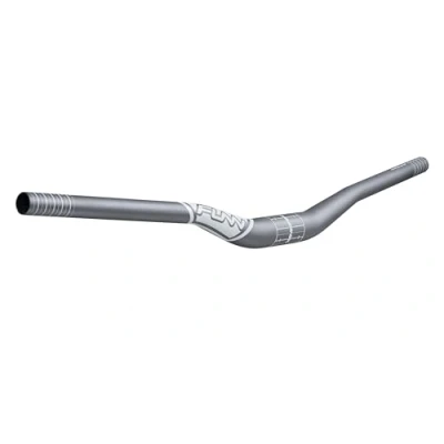 Abbildung von Funn Kingpin Mountainbike Lenker mit Lenkerklemme 35 mm und Breite 785 mm, robuster leichter Legierungs Riser für MTB, BMX Rennrad, Erhöhung 30 (graue)