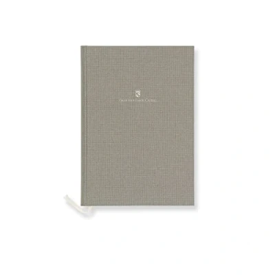 Abbildung von Graf von Faber Castell 188633 Notizbuch mit Leineneinband grau, DIN A5, 160 Seiten 100 g/m² Papier