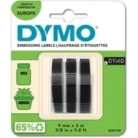 Abbildung von Dymo S0847730 (9 mm) Weiß bis schwarz Tape