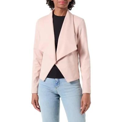 Abbildung von ONLY Onllilia Short Blazer, Damen, Größe: 38, Rose smoke detail/melange