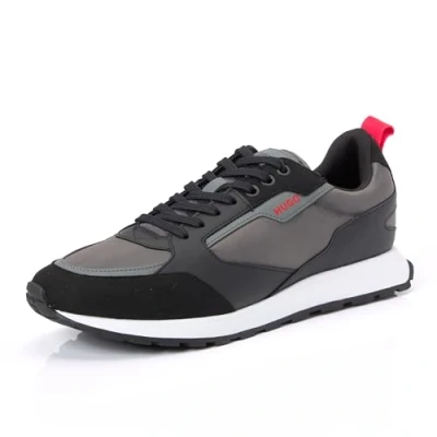 Abbildung von HUGO Icelin Sneaker low Open grey, Herren, Größe: 43, grey Schuhe