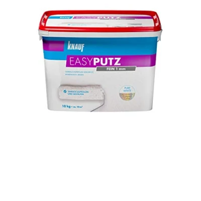 Abbildung von Knauf Gips Kalk Putz EasyPutz Streichputz 10 kg 1 mm fein
