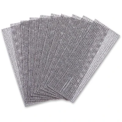 Abbildung von Mirka Abranet Netz Schleifstreifen 81x133 mm Klett / Korn P80 10 Stk zum Schleifen von Holz, Spachtel, Lack, Kunststoff AE178F1080