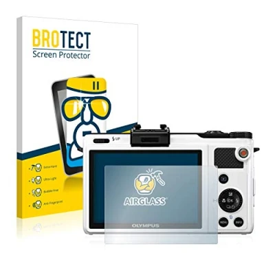 Abbildung von BROTECT Schutzglas für Olympus XZ 1 Schutzfolie Panzer Folie Glas [Extrem Kratzfest 9H, Anti Fingerprint, Ultra Transparent]