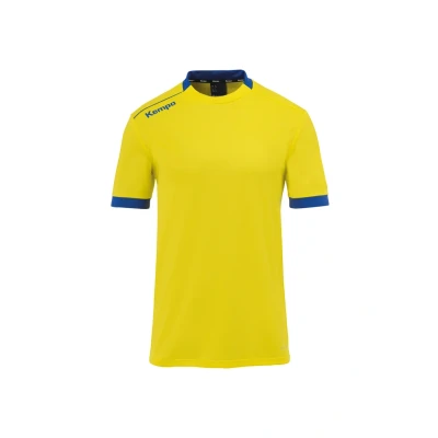 Abbildung von Kempa Player Tshirt print, Größe: Medium, Limonengelb royal