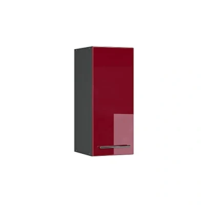 Abbildung von Vicco Hängeschrank Fame Line, Bordeaux Hochglanz/Anthrazit, 30 cm