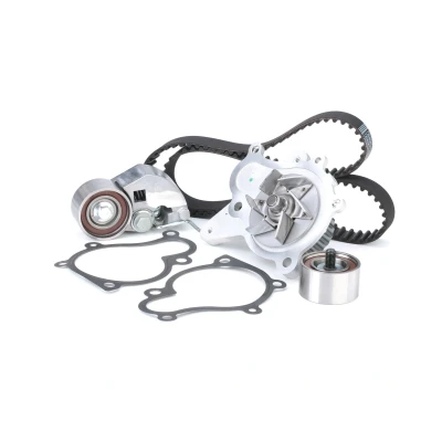 Abbildung von SKF VKMC 95660 3 Wasserpumpe + Zahnriemensatz mit Dichtungen 123 HYUNDAI: Tucson, SANTA FE 2, Trajet, KIA: Sportage II, cee‘d I Schrägheck, CARENS