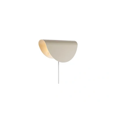 Abbildung von Wandleuchte Model 2110, Metall, beige