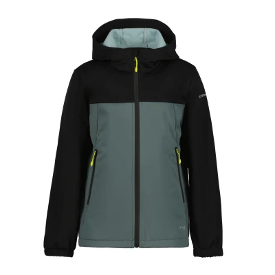 Abbildung von Icepeak Kline JR Unisex Softshelljacke für Kinder, Größe: 140, Dark olive