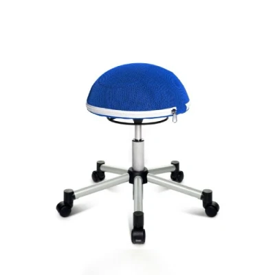 Abbildung von Topstar Rollhocker Sitness Half Ball blau