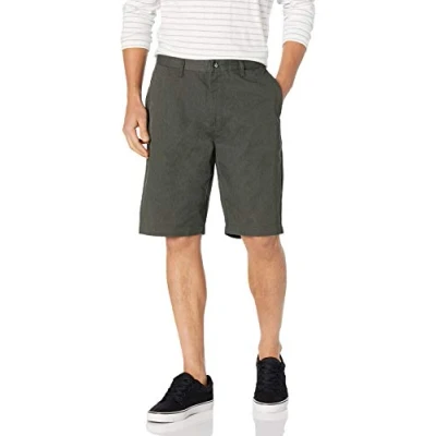 Abbildung von Volcom Herren Vmonty Chino Lässige Shorts, Dunkelgrau meliert, 46