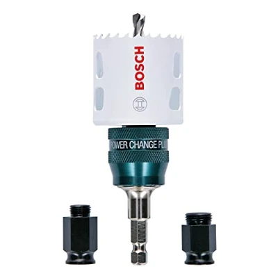 Abbildung von Bosch Accessories Lochsäge Progressor for Wood &amp; Metal Starter Kit Set (Holz und Metall, Ø 51 mm, Zubehör Bohrmaschine)