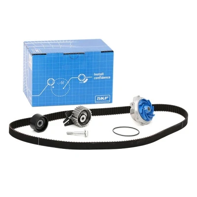 Abbildung von SKF VKMC 02179 Wasserpumpe + Zahnriemensatz mit Stehbolzen 190 FIAT: Punto II Schrägheck, Stilo Doblo I Kombi, ALFA ROMEO: 147