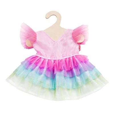 Abbildung von Puppen Kleid Regenbogenfee, Gr. 35 45 cm