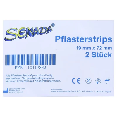 Abbildung von Senada Pflasterstrips 19x72 mm 2 St