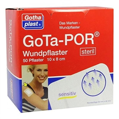 Abbildung von Gota por Wundpflaster Steril 80x100 mm 50 St