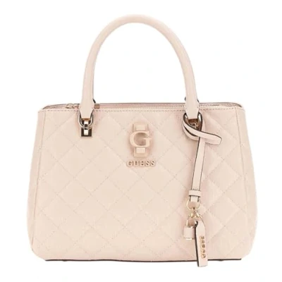 Abbildung von Guess Bessey Luxury Satchel Handtasche, Damen, Größe: One Size, Sand