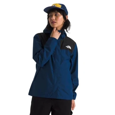 Abbildung von The North Face Antora RAIN Jacket Regenjacke / wasserabweisende Jacke, Damen, Größe: Small, Estate blue/black