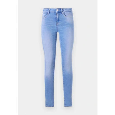 Abbildung von ONLY Onlpower LIFE MID PUSH UP Jeans Skinny Fit, Damen, Größe: XLx32, Special bright blue denim