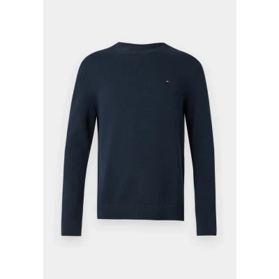 Abbildung von Tommy Jeans SLIM Sweater Strickpullover, Herren, Größe: 52, Dark night navy