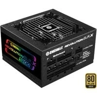 Abbildung von ENERMAX Revolution D.F. X ARGB ATX3.0 PCI e 5.0 Kompakt Gaming&amp;Streaming PC Netzteil 1650W 80Plus Gold (Vollmodular, 2X 12VHPWR, Semi Fanless), ERT1650EWT, schwarz