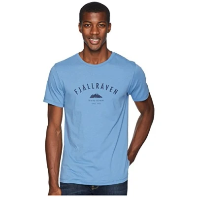Abbildung von FJALLRAVEN Herren Trekking Equipment T Shirt Unterhemd, Blau (Blue Ridge), S